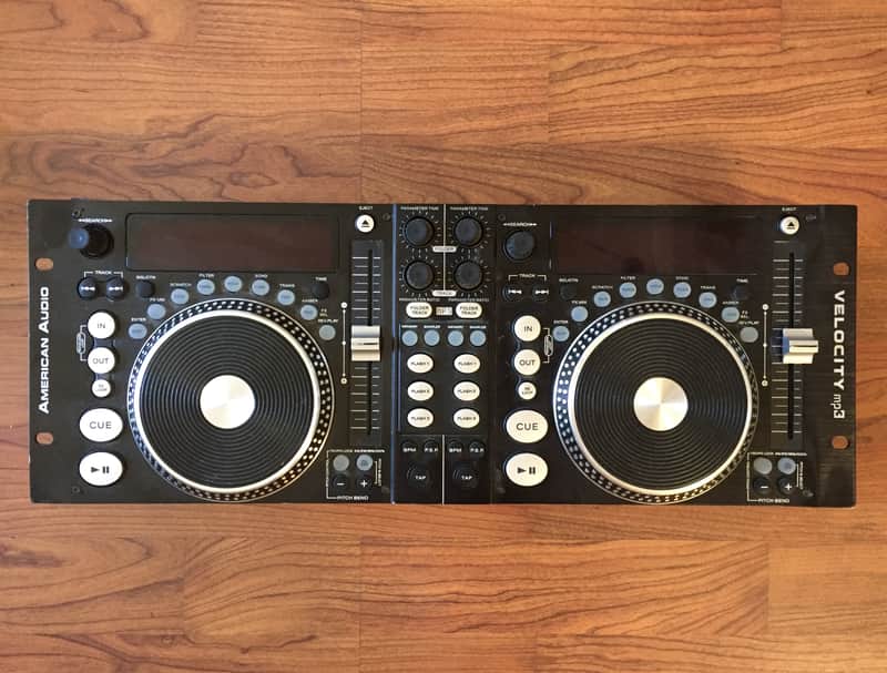 American Audio VELOCITY-MP3 DJ Dual CD Player image 1