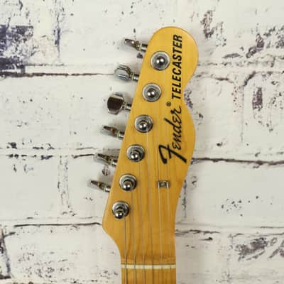 1980s MIJ Fender Telecaster Thinline Mahogany Body Semi-Hollow Electric Guitar image 4