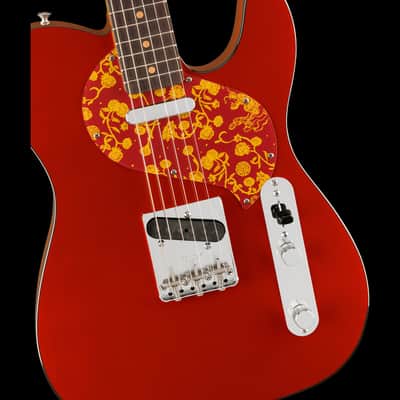 Used Fender Limited Edition Artist Series Raphael Saadiq Telecaster Dark Metallic Red - Demo image 3