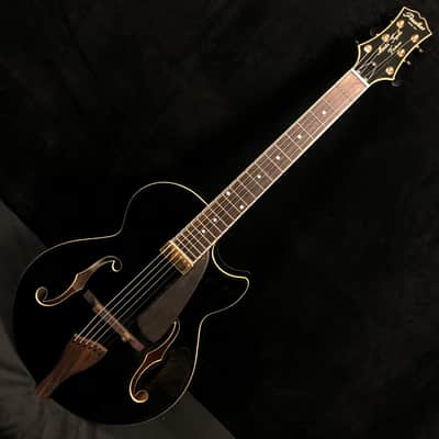 2018 Peerless Martin Taylor Virtuoso Black #7707 Archtop Electric Guitar image 1