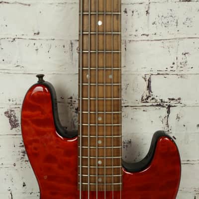 Winfield Thomas Custom 6-String Bass Guitar Quilted Maple / Triple Bartolinis image 8