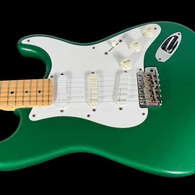 1995 Fender Stratocaster Eric Clapton Signature with Lace Sensors ~ Candy Green image 2