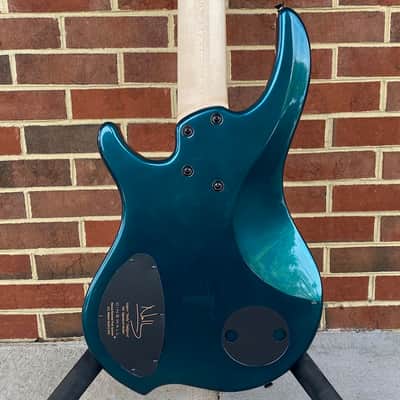 *IN STOCK* Dingwall NG3 5-String, Gloss Black Forest Green, Dingwall Gig Bag image 6
