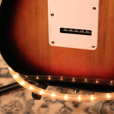 Squier Bullet Stratocaster with Tremolo and Laurel Fretboard 2019 - Brown Sunburst S/N ICS19** image 21