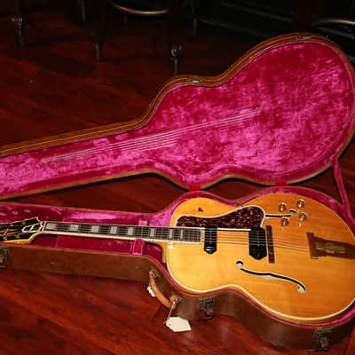 1951 Gibson Super 400 N-E  Rare early electric model with P-90's image 13