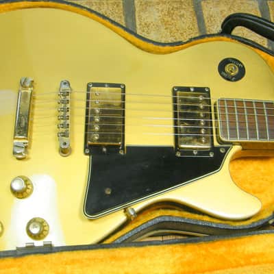 Univox Gimme Lawsuit Les Paul Custom w/ OHSC-Matsumoku-1970's image 10