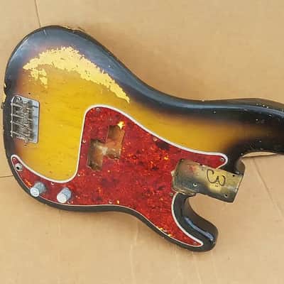 1966 FENDER PRECISION BASS BODY USA image 5