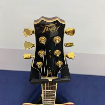 Used Peavey JF-1 Hollowbody Electric Guitar Transparent Red image 2