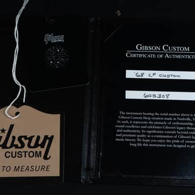 Gibson 1968 Les Paul Custom VOS Special Guitarpoint Order - Silverburst image 17