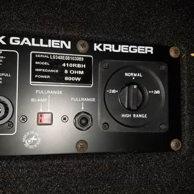 Gallien-Krueger 1001RB, 410RBH 4x10, 115RBH 1x15 Early 2000s Black image 13