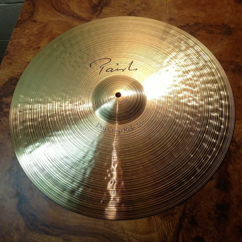 Paiste 20" Signature Dry Crisp Ride Cymbal 1989 - 2012 image 2