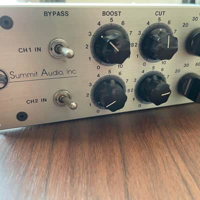 Summit Audio EQP-200A Dual Program Equalizer – Rare USA Stereo Tube EQ – Fully Workingr image 2