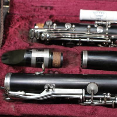 A Buffet Crampon Professional R-13 Grenadilla Wood 3Bb Clarinet in it's Original Case 9 C image 10