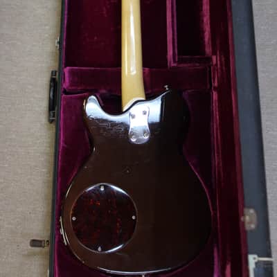 Brown-Colored Mosrite of California Blues Bender Model Guitar image 5
