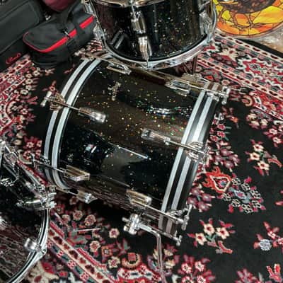 Rogers Cleveland Series 3pc BOP Drum Kit 18/12/14 2026 - Mardi Gras Lacqured Finish image 8