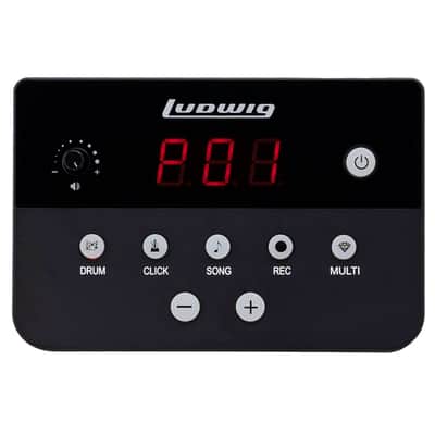 Ludwig LED101 Edge 8-Piece Electronic Drum Set image 3