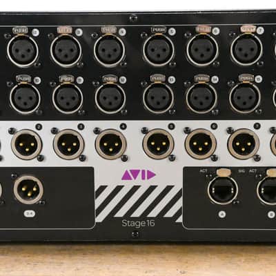 AVID Venue Stage 16 Remote I/O Stage Rack for S3L Digital Mixing System CG013BU image 3