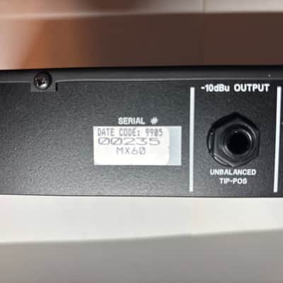 Drawmer  Frontend MX60 STUDIO CHANNEL STRIP- Gold * SUPER RARE GOLD FACE* image 6