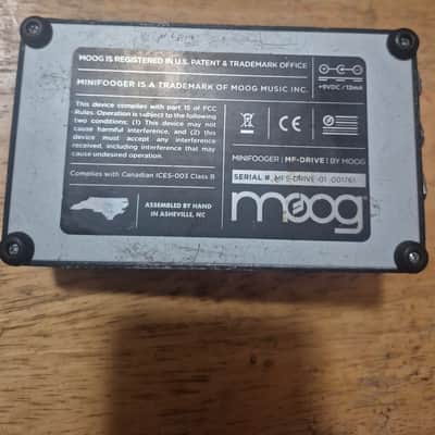 Moog Minifooger MF Drive V1  - Black image 5