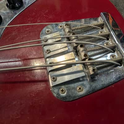 Fender Mustang Bass 1966 4 String Electric Bass Vintage Original 1966 image 9