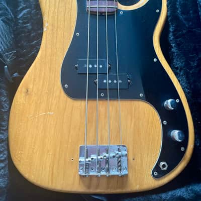 1976 Fender Precision Bass (Natural, Rosewood Fretboard, All Original) + Brand New Fender Case image 2