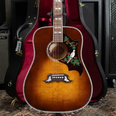 Gibson Dove Anniversary Limited Edition Acoustic/Electric Guitar - Cremona Burst with Hardshell Case image 18