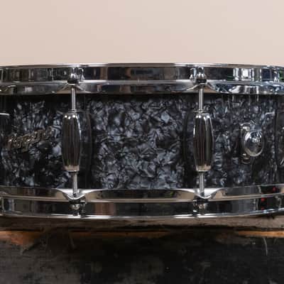 Rogers 5x14 Black Diamond Pearl Dyna-Sonic Snare Drum image 2