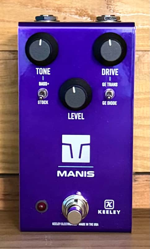 Keeley Custom Shop Manis Overdrive in Plasmaetic Purple image 1