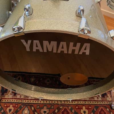 Yamaha Maple Custom Absolute Silver Sparkle image 8