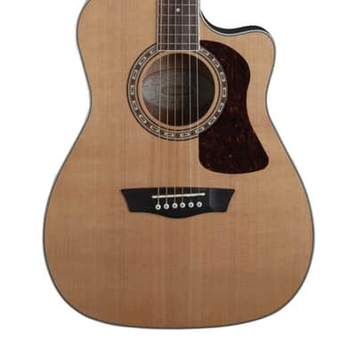 Washburn Heritage 10 Series F11SCE Acoustic-Electric - Natural (HF11SCE-O-U) image 4