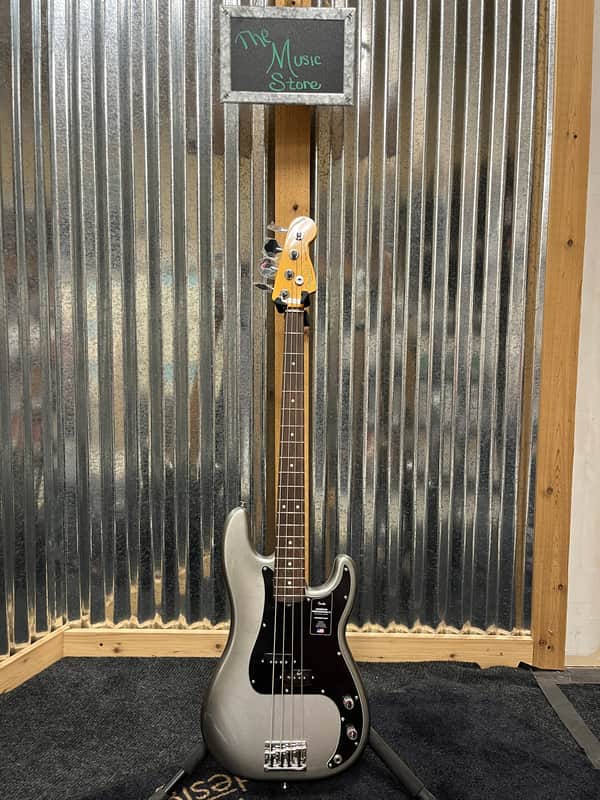 Fender American Professional II Precision Bass with Rosewood Fretboard 2020 - Present - Mercury image 1