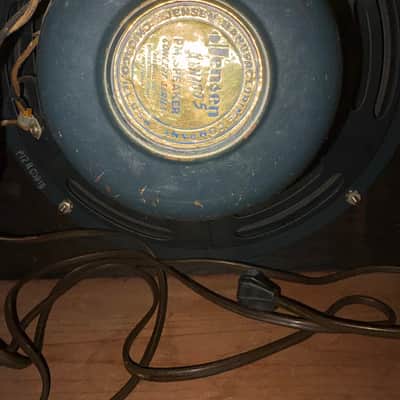 1956 Fender Deluxe 5E3 Narrow Panel 15-Watt 1x12" Guitar Combo- Tweed image 10