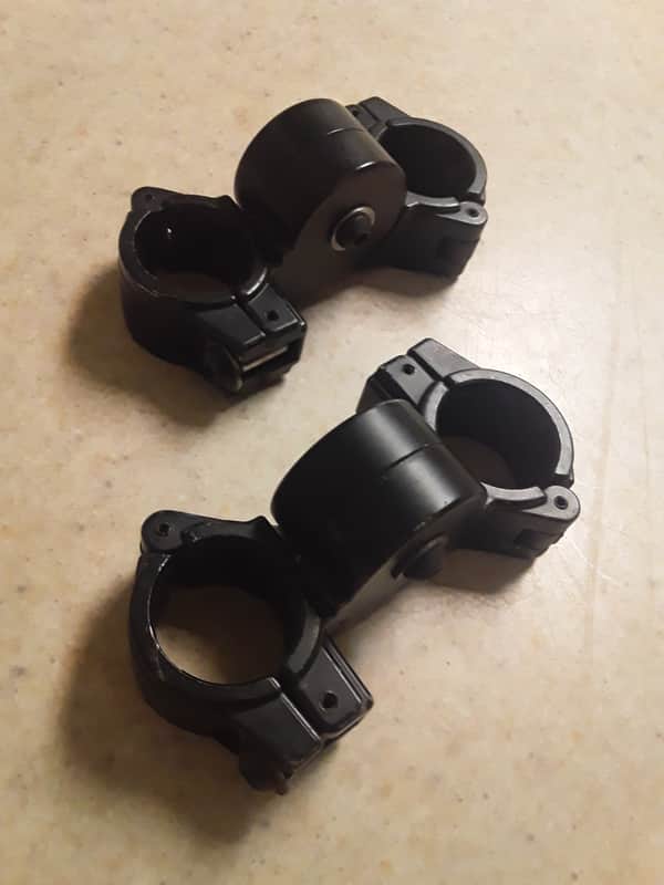 Matching Pair of Tama Adjustable Angle Drum Rack Clamps *Rare to Find* - (Ready to be Packed Up & Shipped) image 1