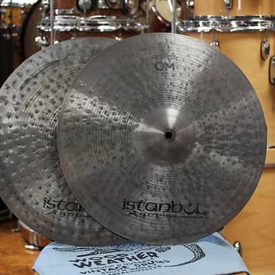 Istanbul Agop 15" Cindy Blackman Signature OM Hi-Hats 956/1128g image 6