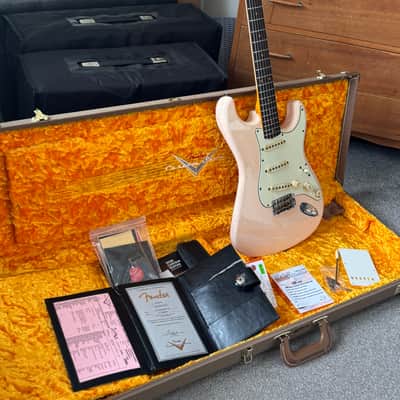 Fender Custom Shop 1959 Stratocaster 2020 - Super faded shell pink, Journey Man Relic image 2