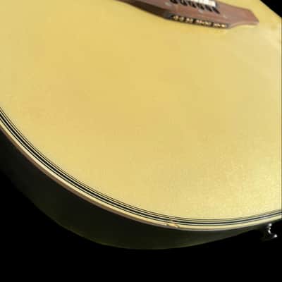Ovation Model 1515 - 12 String Acoustic Electric -  Made in Korea - Circa 1983 - Pearl White - w/OHSC image 6