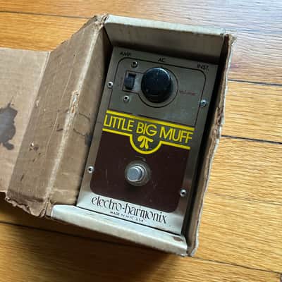 1978 Electro-Harmonix Little Big Muff Pi Fuzz/Distortion w/ Box Guitar Effects Pedal image 5