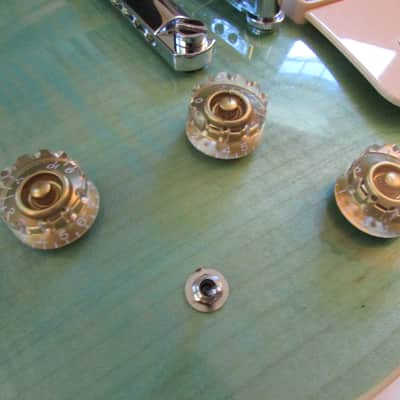 2014 Gibson Les Paul Classic 120th Anniversary Seafoam Green image 7