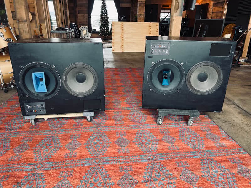 Urei 813b studio monitor speakers 80’s Black image 1