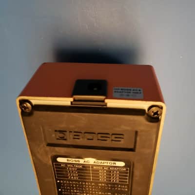 RARE Boss DS-1 Distortion TRANSITIONAL Period MIT/MIJ Black Label 1980s image 6