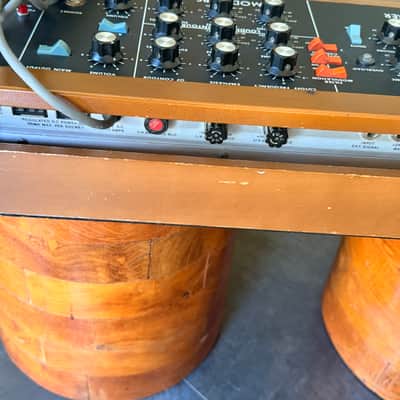 Moog 1975 Mini Moog Model D — Original Vintage — Serial #7796 1975 - wood image 12
