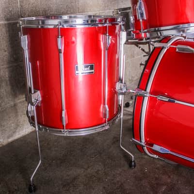 Pearl Export 1990's 5 Piece Drum Set image 10