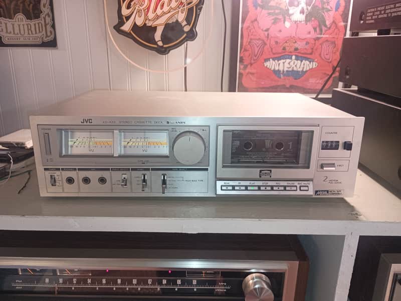 JVC Stereo Cassette Deck KD-A33 ANRS |Serviced, Working image 1