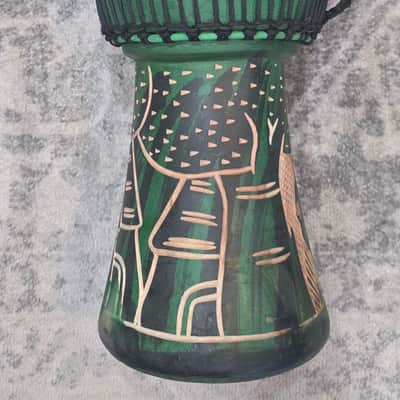 Karamba Hand-Made African Djembe 10" image 3