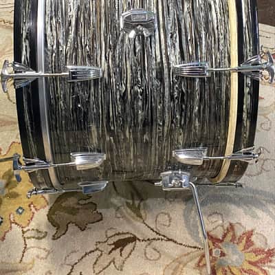 Ludwig Oyster Black Pearl 3-Piece Set - Super Classic - Very Good Condition - We Ship Fast! image 4