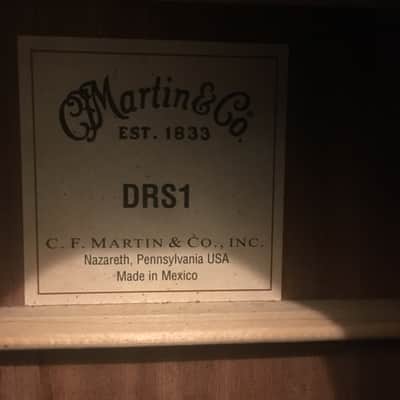 Broken Martin Drs1 Mahogany dreadnaught acoustic guitar image 5