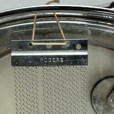 Ludwig Supra 400 Snare 1968 5X 14 Chrome Clean! image 9