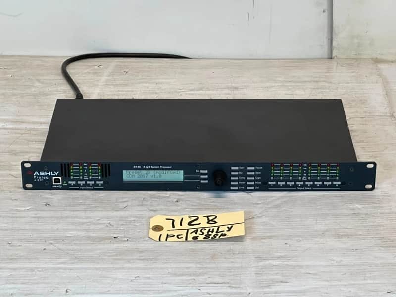 ASHLY PROTEA 4.8SP 4X8 Loudspeaker System Processor #7128 (One) TRUEHEARTSOUND image 1