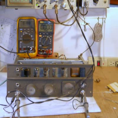 Available May 15 - Matched Stereo Pair AKAI 2 M-8 Tube Mic Pre Tube Direct In Vint.Mic Trans & Custom Case image 15