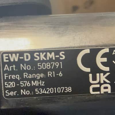 SENNHEISER EW-D EM 4-CH COMPLETE HANDHELD SYSTEM (FREQ R1-6) image 15